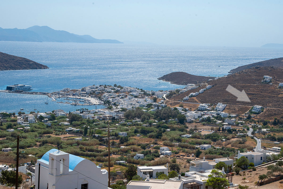 Panorama chambres, Livadi - Serifos