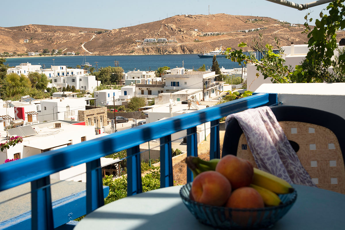 Panorama chambres, Livadi - Serifos