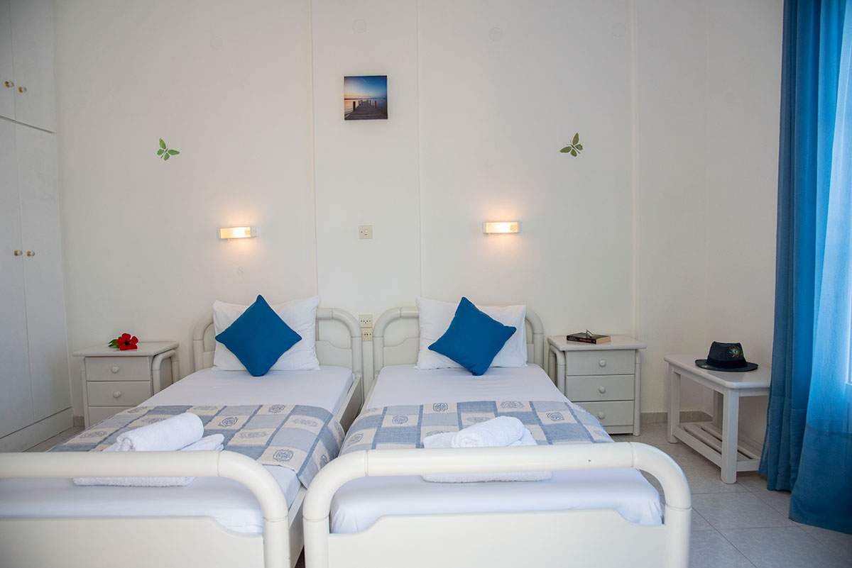 Panorama chambres, Livadi - Serifos