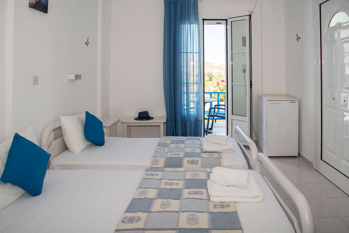 Panorama chambres, Livadi - Serifos