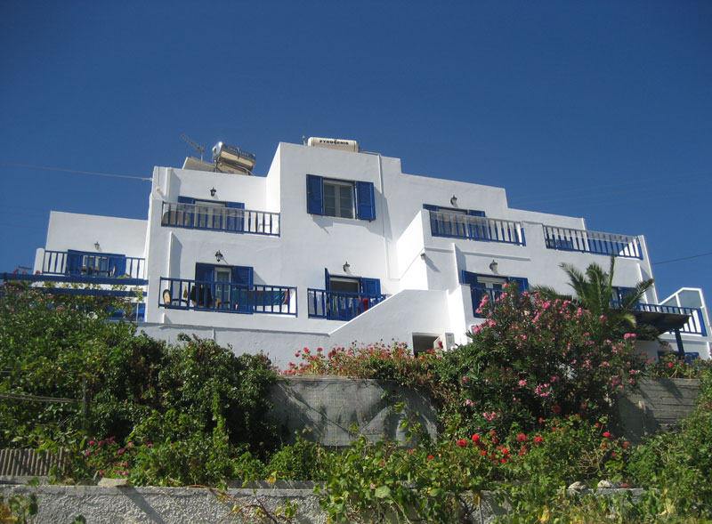 Panorama chambres, Livadi - Serifos
