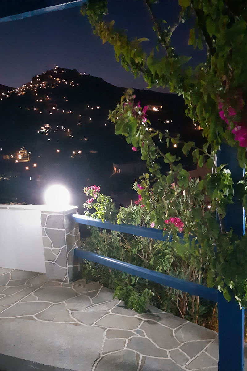 Panorama chambres, Livadi - Serifos