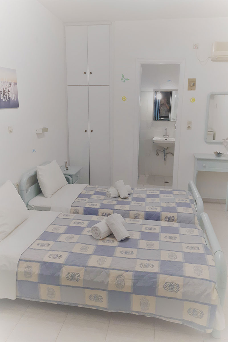 Panorama chambres, Livadi - Serifos