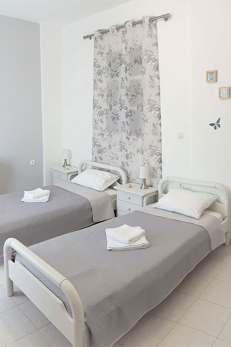 Panorama chambres, Livadi - Serifos