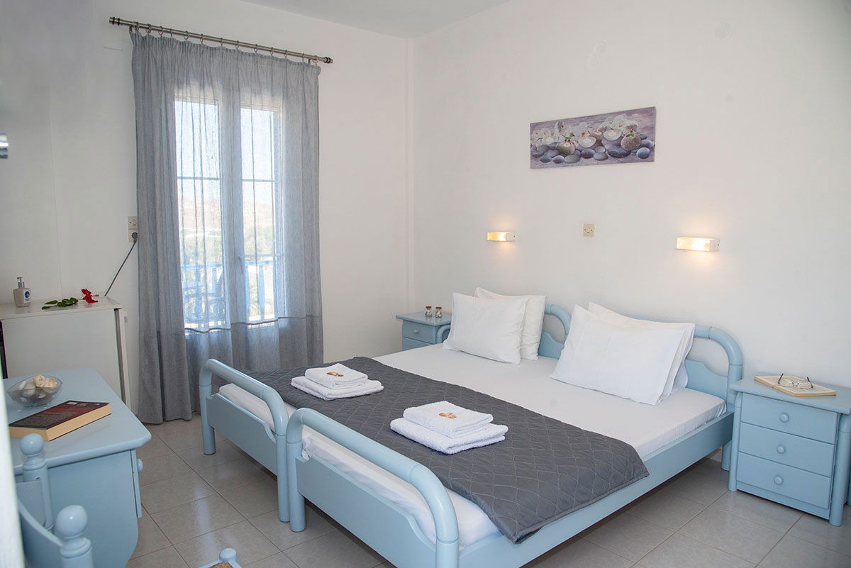 Panorama chambres, Livadi - Serifos