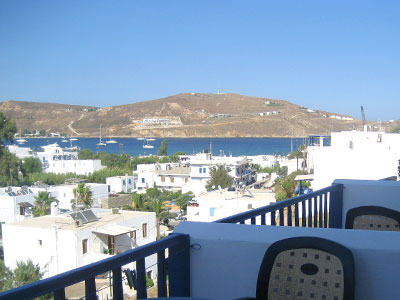 Panorama chambres, Livadi, Serifos
