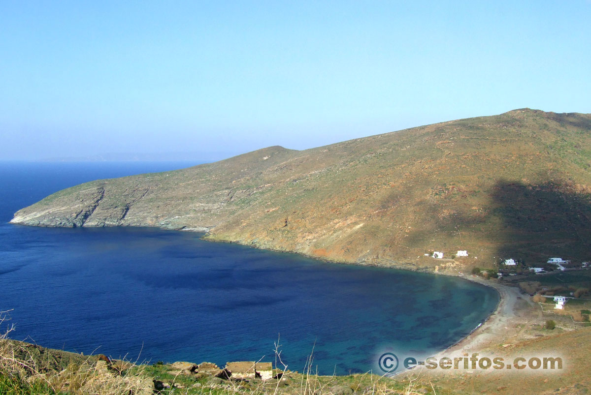 Avessalos plage à Serifos