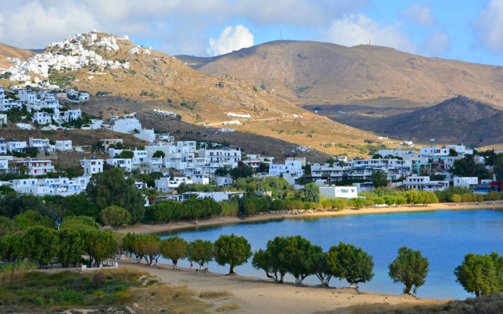 Livadakia plage à Serifos