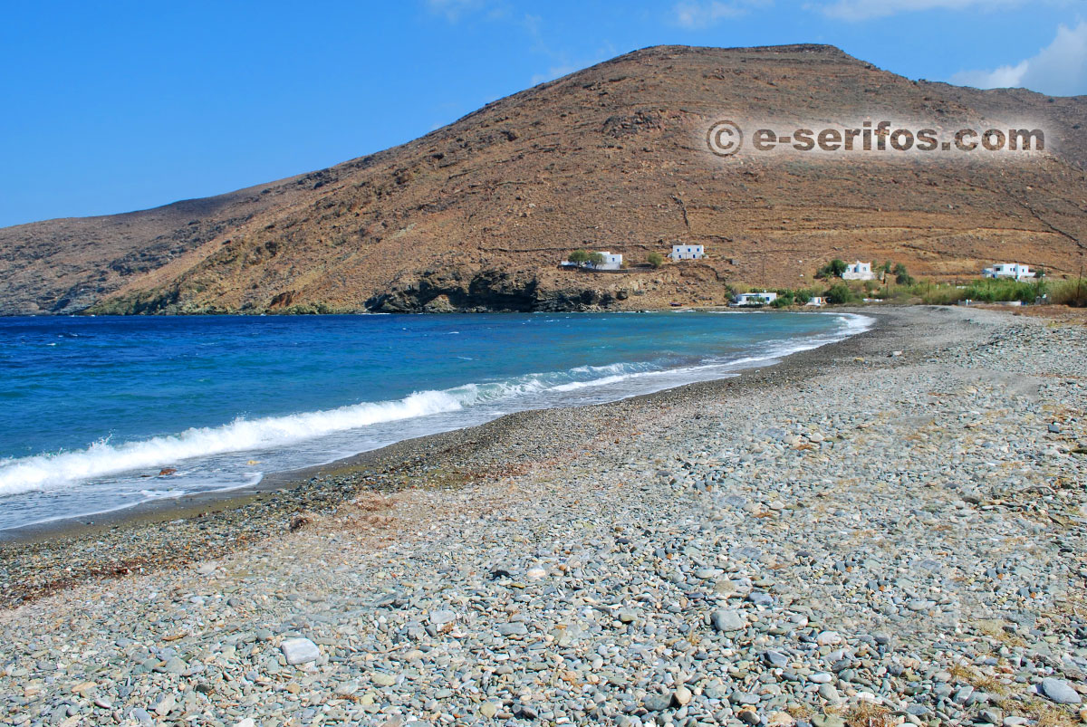 Avessalos plage à Serifos