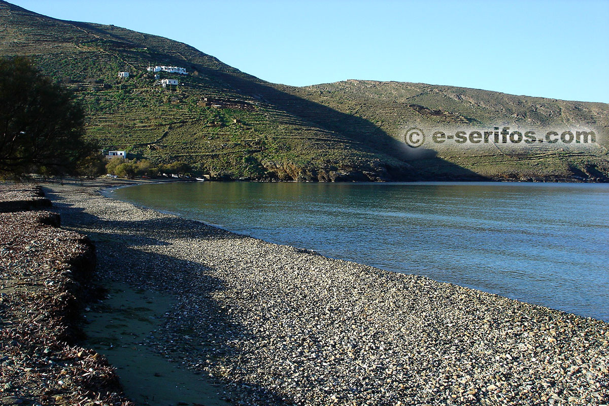Sikamia plage à Serifos