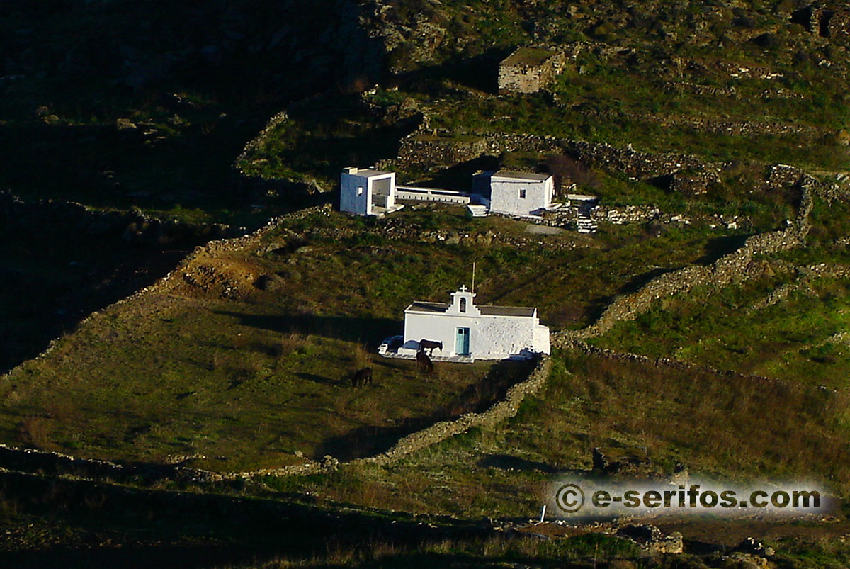 Petite église à Serifos