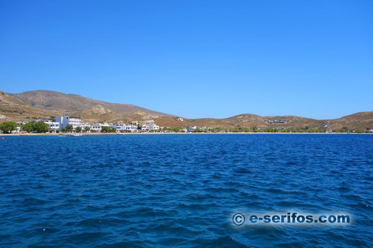 Livadi plage à Serifos