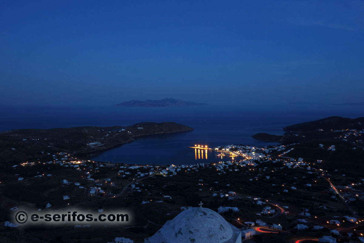 Tour de Serifos en voiture