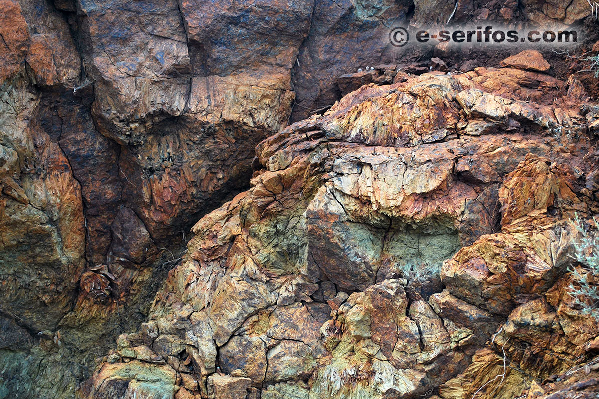 Minerais de fer à Serifos