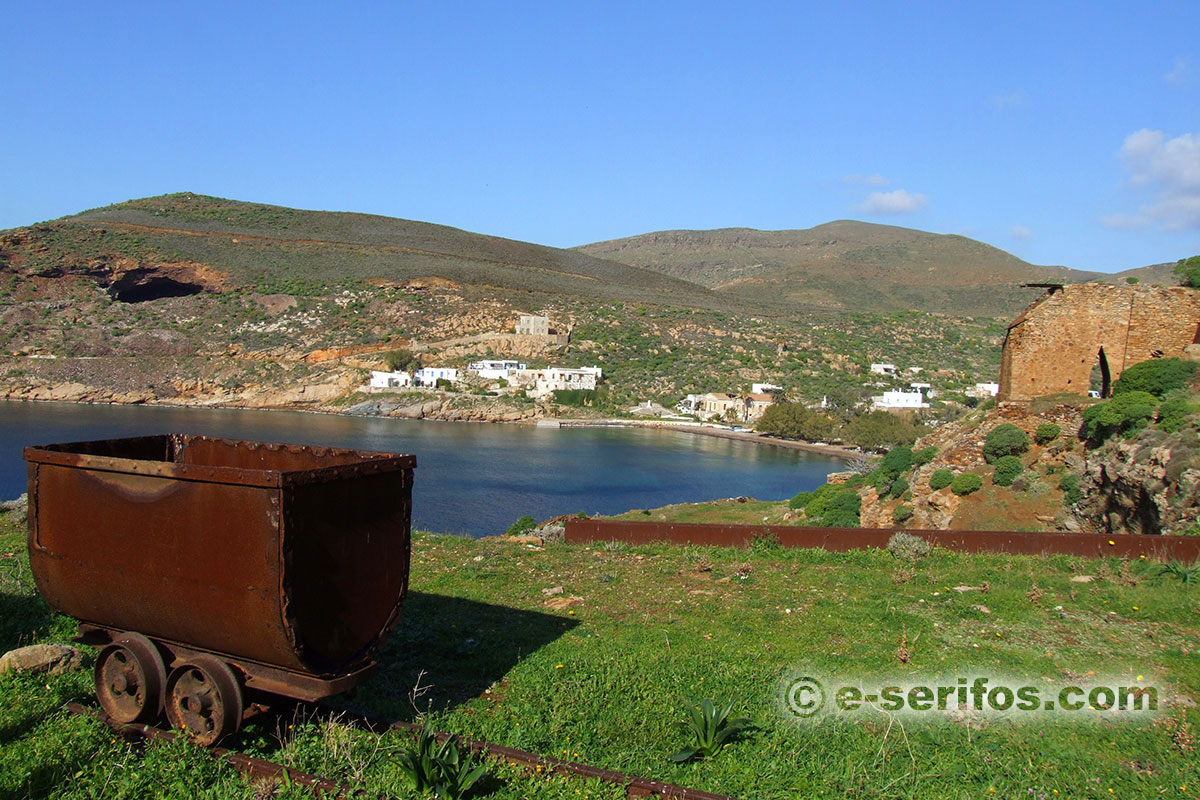 Installations des mines de Megalo Livadi