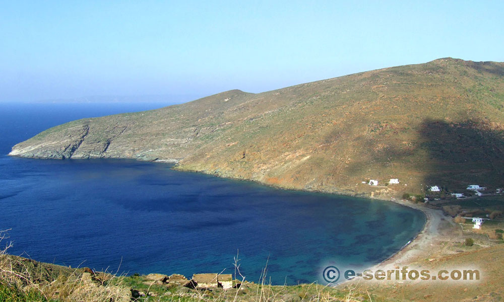 La plage d'Avessalos